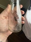 2 Clear Embossed Dairy Milk by Heritage Co Vintage Glass Bottles — photo 3