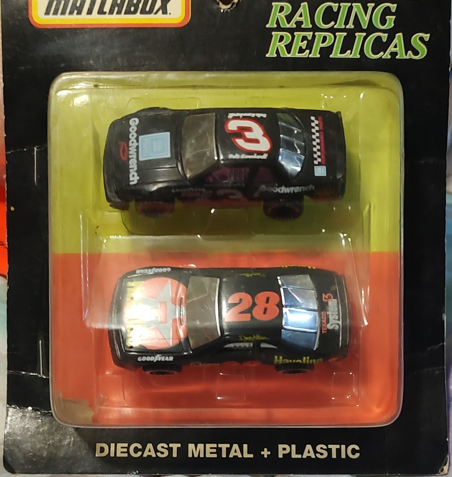 S #3 Dale Earnhardt #28 Dale Jarrett