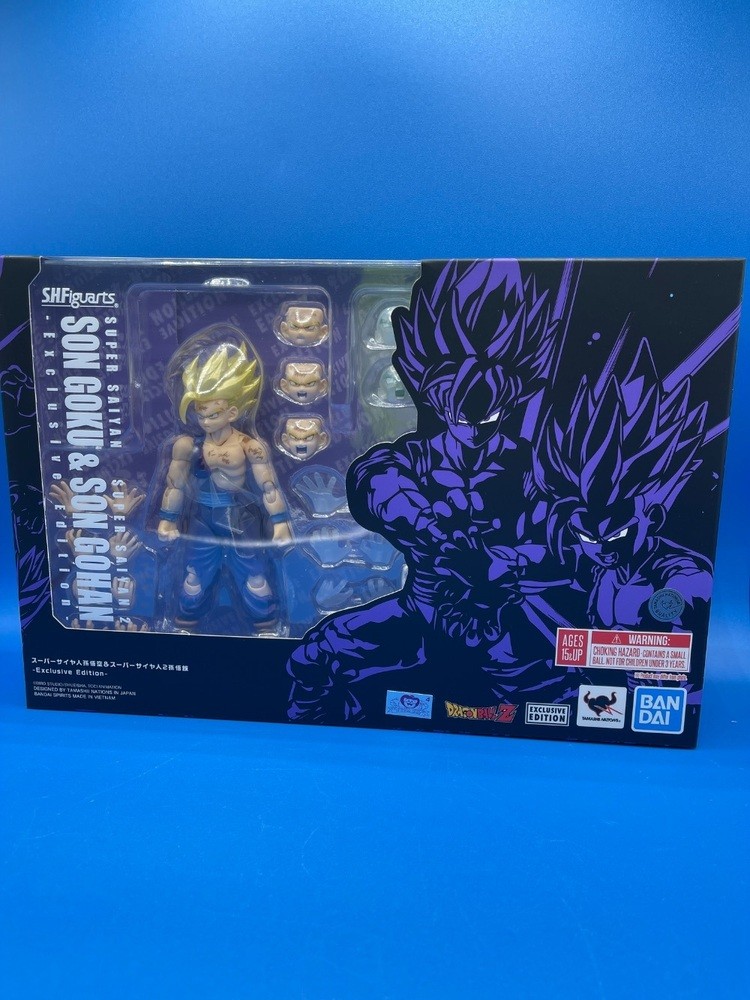 SHFiguarts Son Goku & Son Gohan Exclusive Edition SEALED