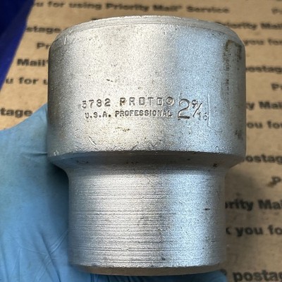 Proto Tools 5782 1'' Drive 2-9/16'' 12pt Socket