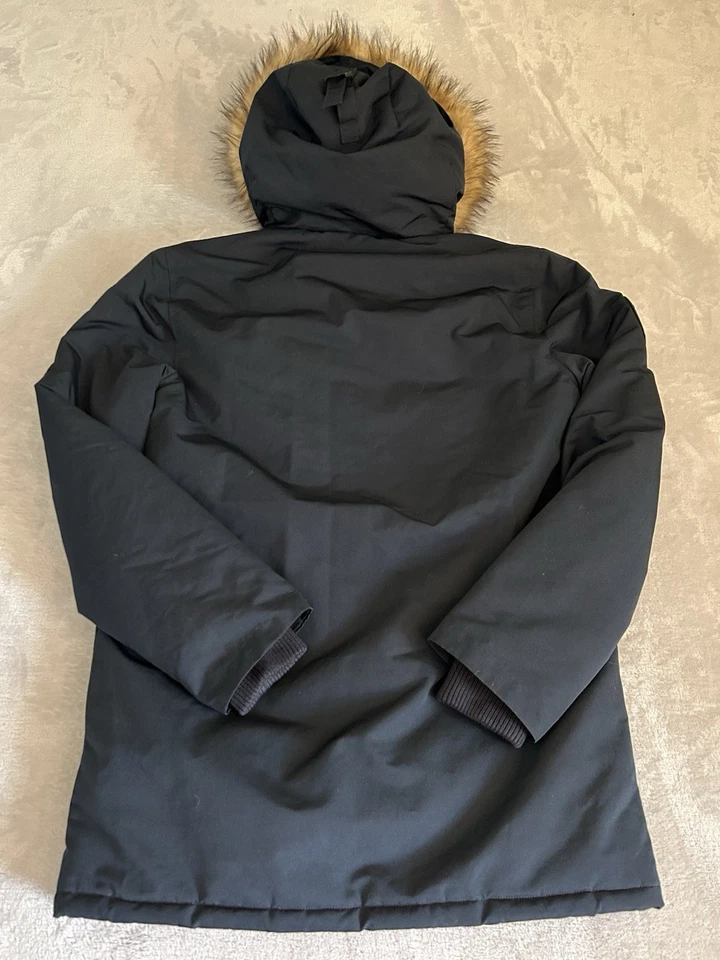 Jaqueta Superdry Everest Parka Masculina L Marinha Solta Longline Explorer Expedition - Imagem 3 de 4