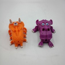 Vintage Kenner 1987 Real Ghostbusters Mini Ghost Trap Orange Purple Snap Figure