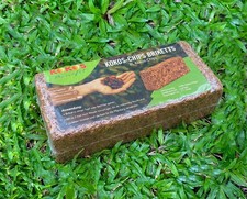 KOKOS-CHIPS 650g (8 LITER) Gepresstes Brikett aus groben Kokos-Chips  