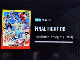 Final Fight CD (Sega CD SCD, 1993) COMPLETE CIB Authentic Tested & Cleaned! Tear