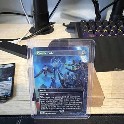MTG Cosmic Cube (Borderless) (0337) Marvel Super Heroes 337 Foil