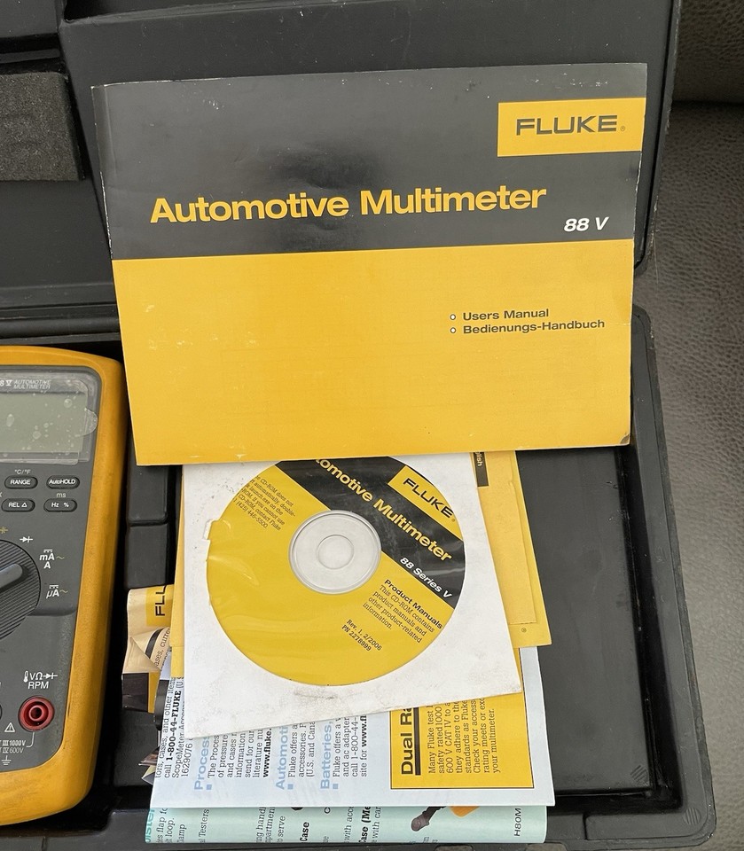 Fluke 88v automotive multimeter ebay