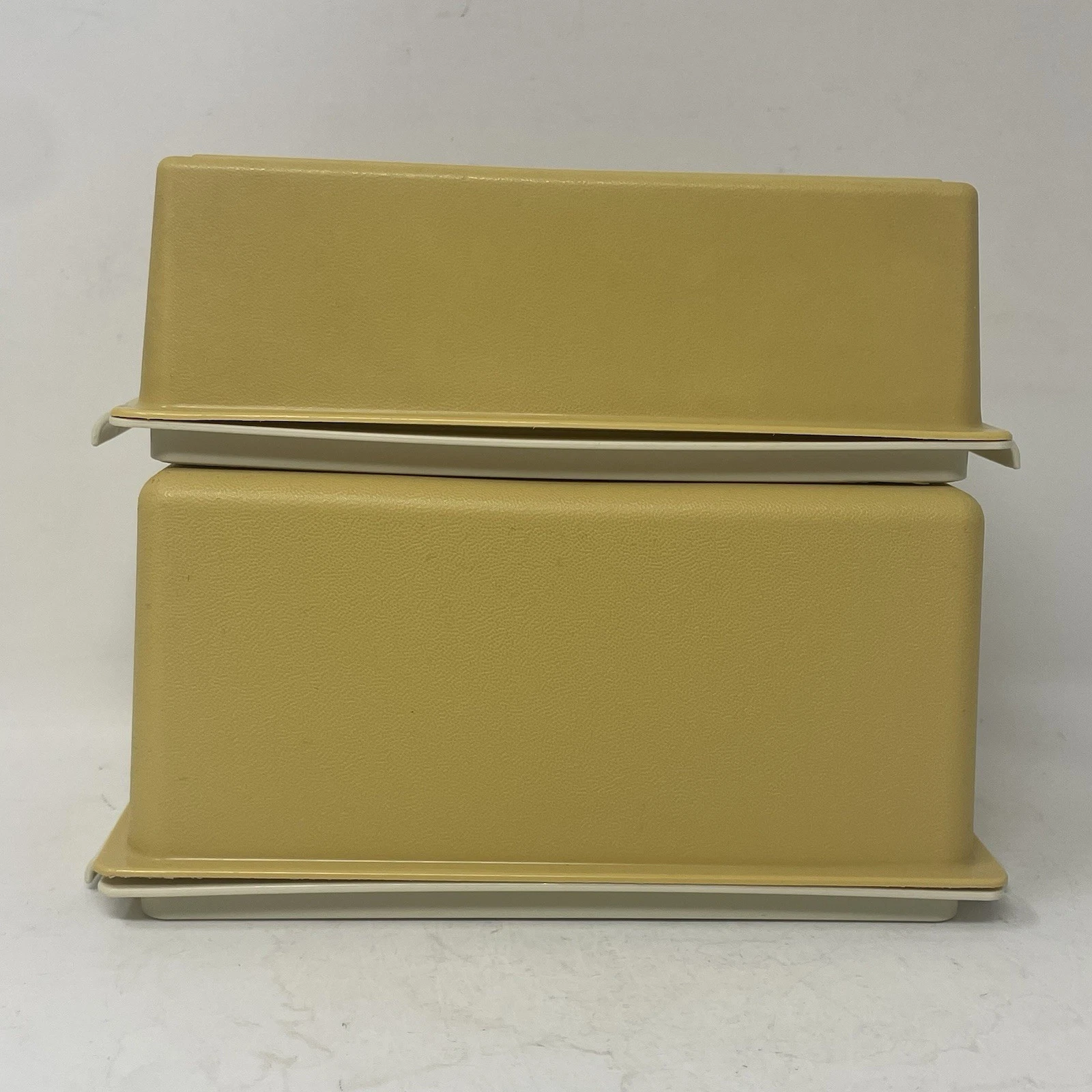 VINTAGE TUPPERWARE Vintage Butter Keeper/ Cheese dish With Lid PAIR