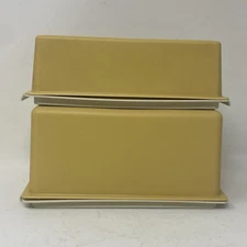 VINTAGE TUPPERWARE Vintage Butter Keeper/ Cheese dish With Lid PAIR