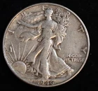 1946 DDR Doubled Die Reverse Walking Liberty Half Dollar Fine Condition