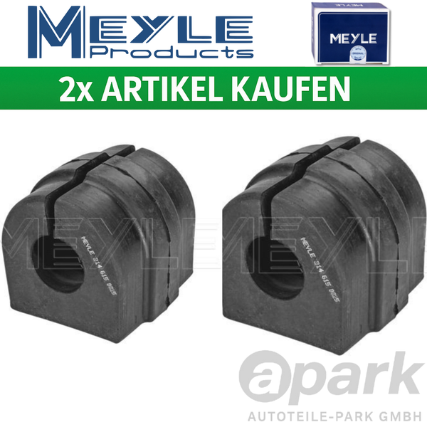 2X Meyle Stabilisatorlager Stabilager FüR BMW 5Er E39 Vorne Innen 31351094145-image