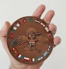 Vintage rare Arab 10th Arabic Olympic Games Mediterranean sport pan Medal 1987