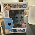 Funko Pop! Games Pokémon Squirtle Diamond Collection #504 Summer Convention Vin…