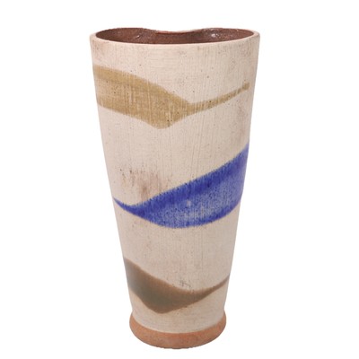 Studio Kunst Keramik Vase signiert H18cm MCM