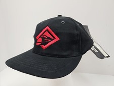 Vintage Marlboro Unlimited Gear Hat/Cap Black/Red Train Strapback 1995 NWT