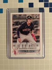 2022 Topps Update Series Jarren Duran #US118 Rookie Debut (RC) - Boston Red Sox