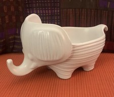 Jonathan Adler Rare and HTF Elephant Stoneware Vessel Holder GREAT GIFT!