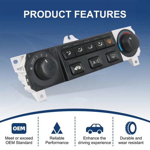For 98-2000 Honda Accord Climate Temp Control Unit Heater AC 79600-S84-A01ZA - Picture 4 of 19