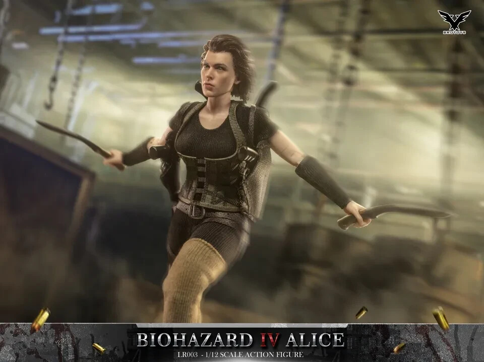 BROTOYS 1/12 アリス RE 4 未開封新品 LR003 Alice BROTOYS LR003 1/12 Resident Evil 4 Alice 6