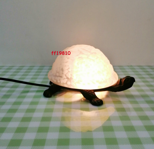 Tiffany Frog Cock Tortoise Dragon Elephant Animal Table Lamp Desk Lighting Decor - Picture 16 of 32