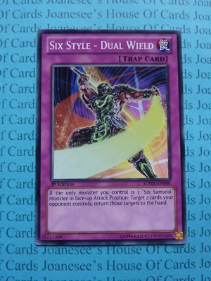 Six Style - Dual Wield SDWA-EN040 Common Yu-Gi-Oh Karte 1. Auflage Neu