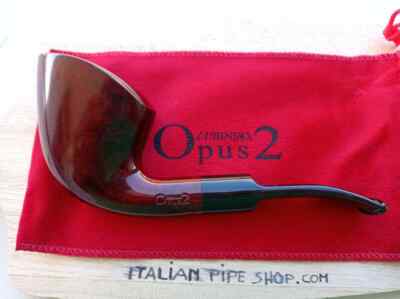 Opus Danish Soul freeform bordeaux smooth briar pipe made Italy 7 oz.1,9 gr.54