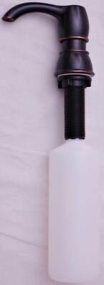 Unbranded Oil Rubbed Bronze Deck Mount Soap / Lotion / Hand Sanitizer Dispenser