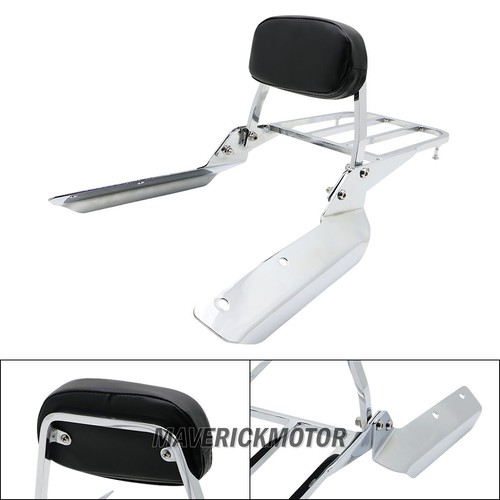 Backrest Sissy Bar Luggage Rack For 2014-2018 Honda CTX700 D / CTX700ND /CTX700N
