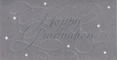 PAPYRUS GRADUATION CARD NIP MSRP $5.95 HAPPY GRAD MONEY ENCLOSURE CARD (K2)