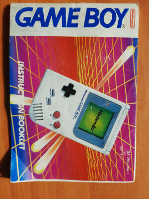 Nintendo Game Boy Console DMG-01 1989 japan with Box manuel
