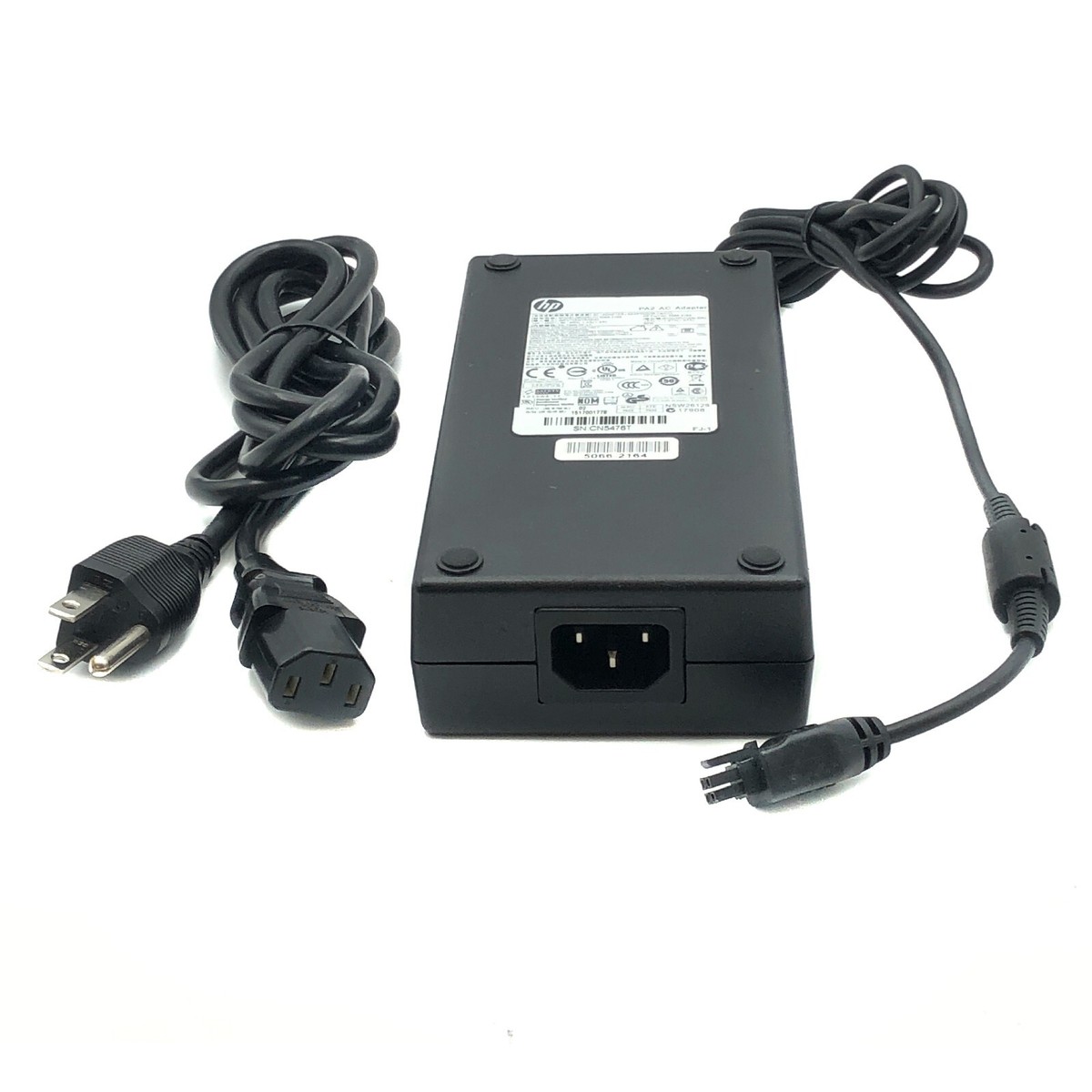Genuine HP 54V AC Adapter for HPE ARUBA Model J9774A J9774AR