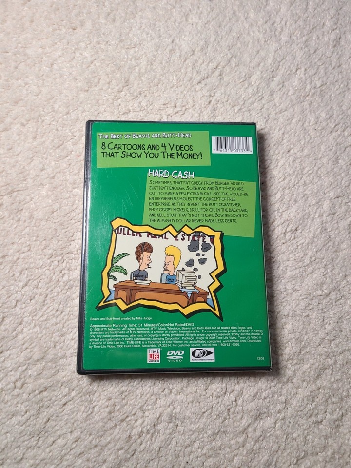 The best of beavis and butthead hard cash 8 rude and ridiculous