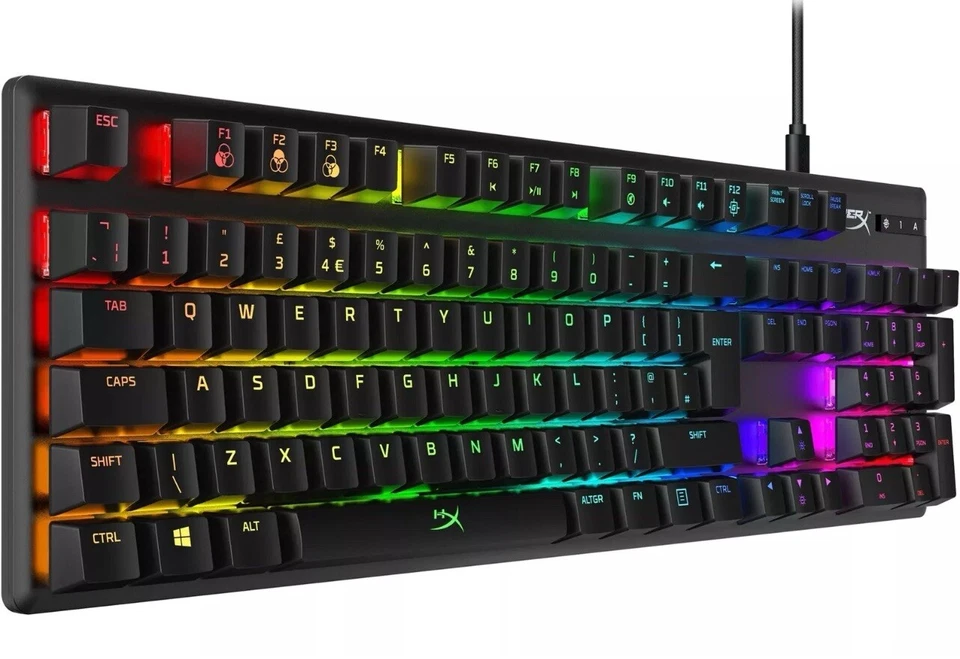 HyperX Alloy Origins Mechanical Keyboard Red UK Layout - Fast Ship 🚚 - Image 3 of 4