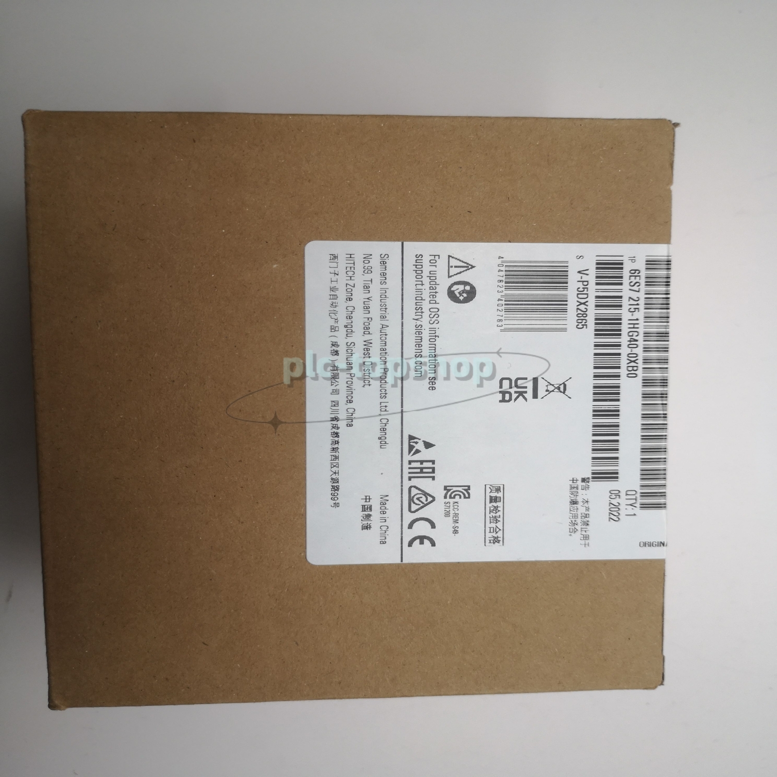 Siemens S7-1200 CPU 6ES7215-1HG40-0XB0 - Unità Di Elaborazione Centrale NUOVA