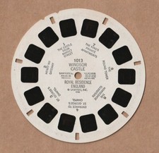 Vintage View-Master reel 1013 Windsor Castle Royal Residence England 1948