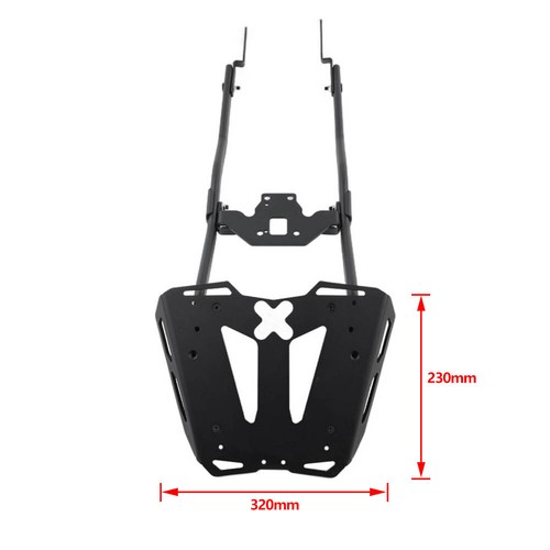Rear Luggage Top Case Box Rack Bracket For Kawasaki Z900/SE 2017-2023 - Picture 11 of 11