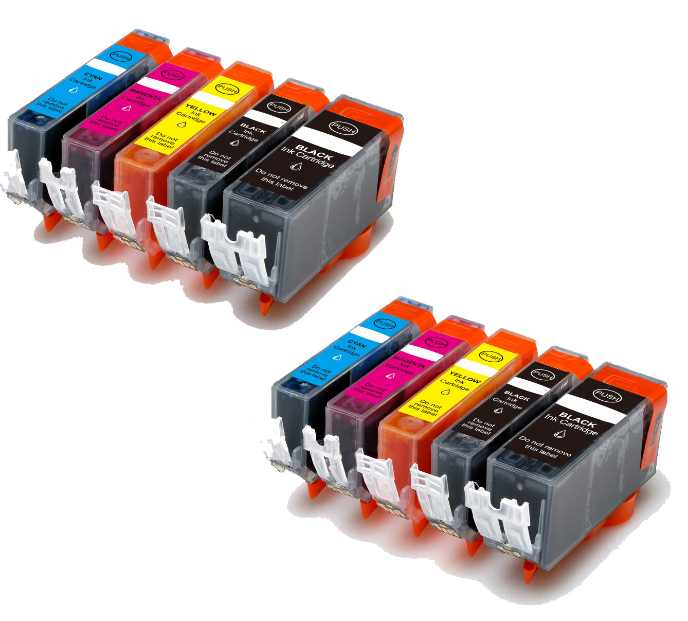 Alphaink 10 Cartucce Compatibili Con Canon PGI-520 CLI-521 Per Stampanti Canon PIXMA MP630, MP640, MP620, MP640M, MP990, MX860 - Foto 9