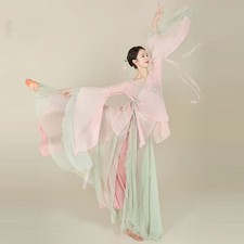 Classical Dancer Performance Costumes Chiffon Cardigan Practice Dance Clothes