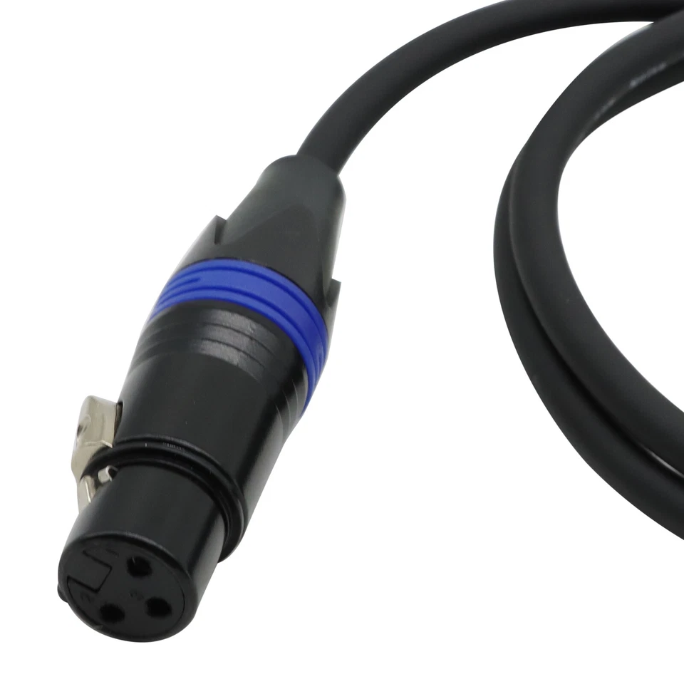 4x 3FT Color Coded 3Pin Light DMX Cable Male to Female XLR Stage DJ Lighting - Image 4 of 4