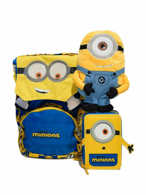 Seven Deplicable Me The Rise of Gru Zaino, Astuccio e Pelouche - Blu/Gialli  | Acquisti Online su eBay