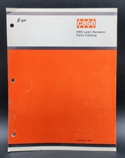 JI Case Model H90 Lawn Sweeper Parts Catalog Manual No. 1196