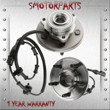 Pair Front Wheel Hub Bearing ASSY & ABS For Ford Explorer Mercury Lincoln