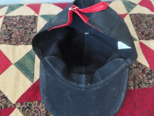 vintage youth revi quilt lined leather jacket XL w/ leather hat chicago bulls - Picture 11 of 12