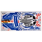 Decal Sheet 1:10 BMW Motorsport M3 GTR ALMS 2001 Carson 69053 800012