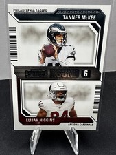 💥2023 Contenders Round Numbers #24 Elijah Higgins Tanner McKee Eagles Cardinals
