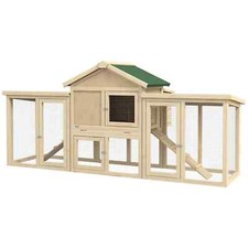 Large Chicken Coop with Run Backyard Hen House Poultry Coops Cages