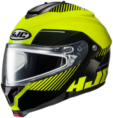 HJC c91 Prod Modular SunScreen Snowmobile Helmet HI-VIZ MD Medium C-91 | eBay HJC c91 Prod Modular SunScreen Snowmobile Helmet HI-VIZ MD Medium C-91 | eBay