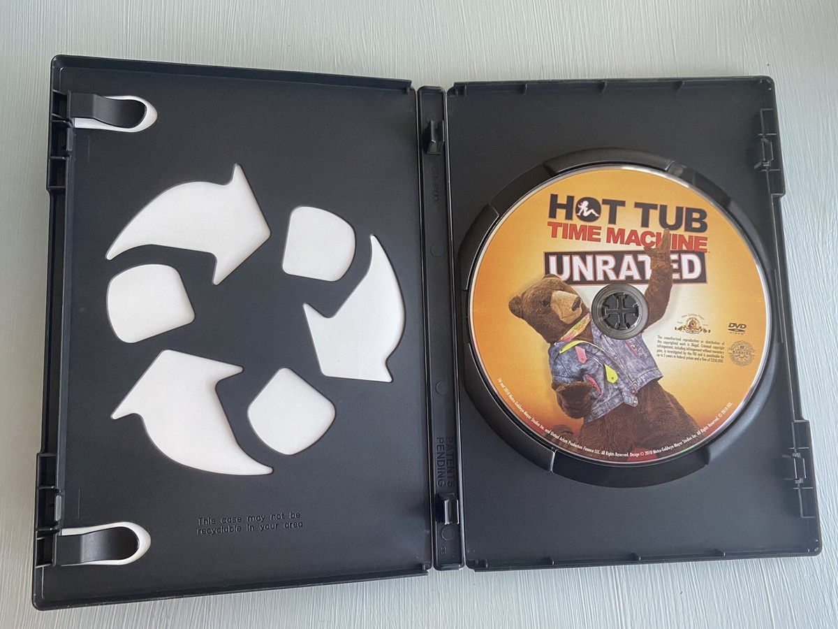 Hot Tub Time Machine (DVD, 2010, Unrated Edition) John Cusack