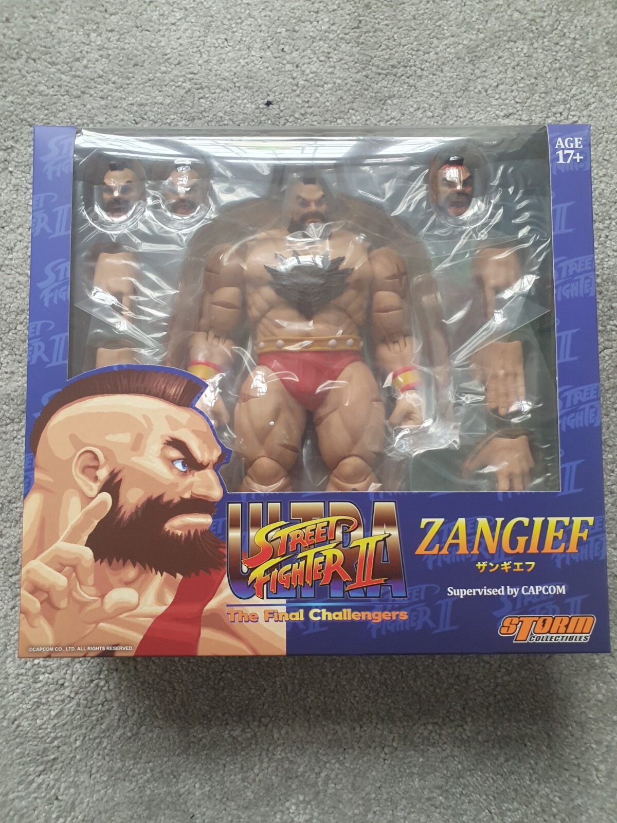 STORM COLLECTIBLES STREET FIGHTER 2 ZANGIEF ACTION FIGURE