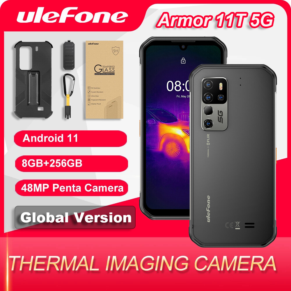 Ulefone Armor 11T 5G Téléphone portable, caméra thermique intégrée