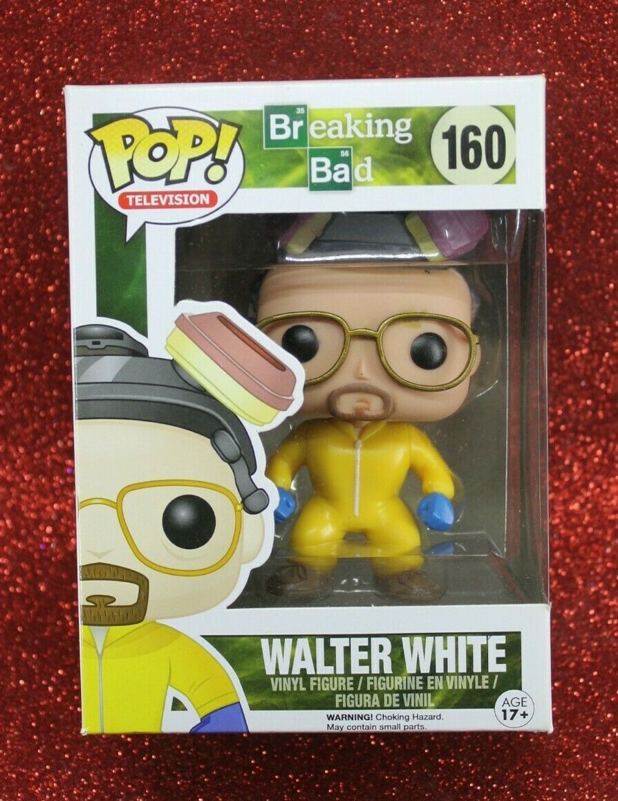 FUNKO POP TELEVISION BREAKING BAD #160 WALTER WHITE (HAZMAT